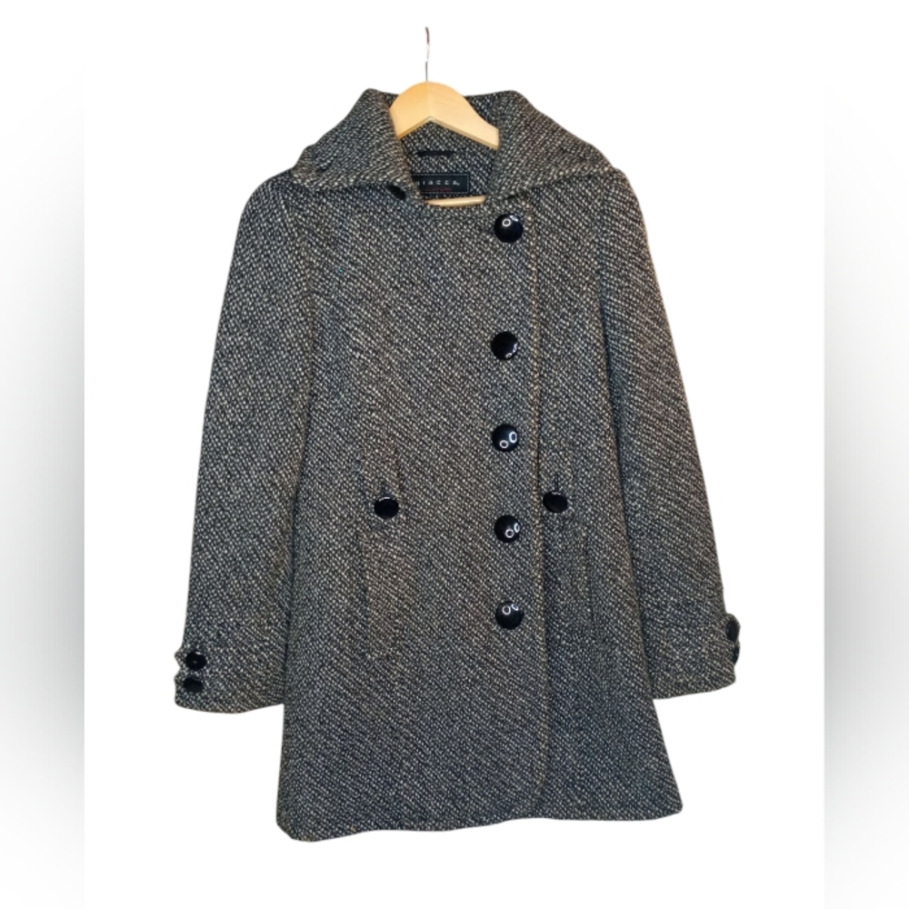 Women's Wool Pea Coat/Giacca Size S